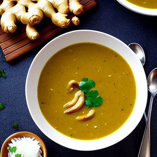 Keto Ginger Garlic Soup