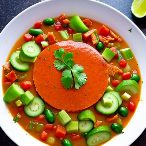 Ensalada de Sopa Fría