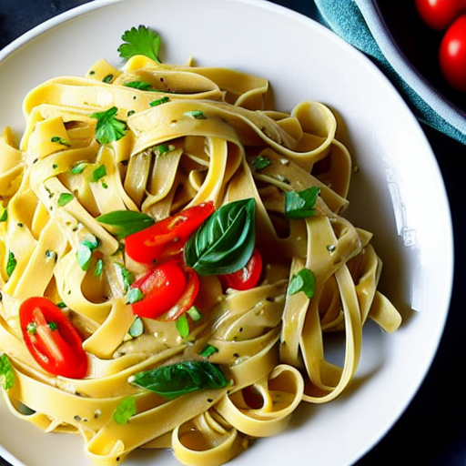 Almond Flour Fettuccine