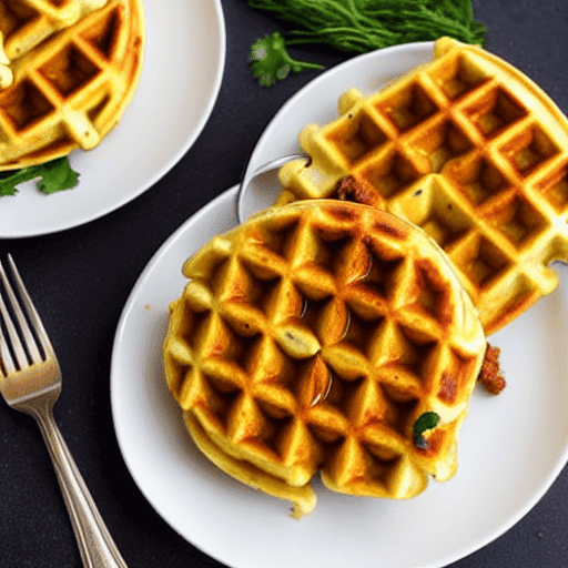 Savory Potato Waffles