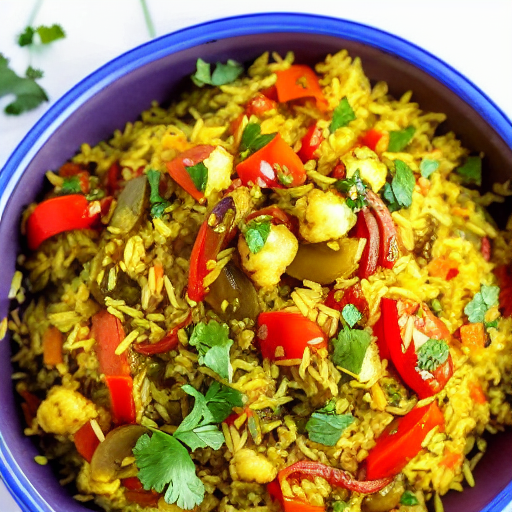 Moroccan Cauliflower Pilaf