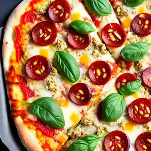 Chicken Crust Pizza
