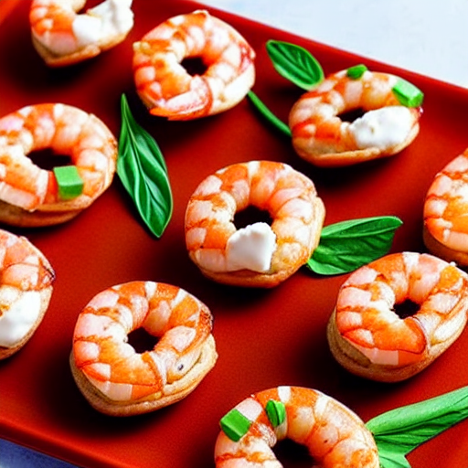 Briouates de Crevettes