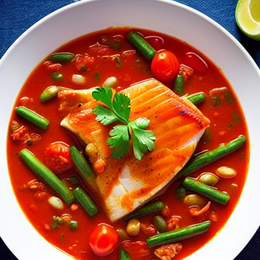 Fish Stew with Tomatoes