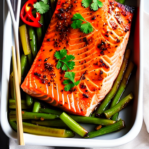 Baked Chinese Five Spice Salmon