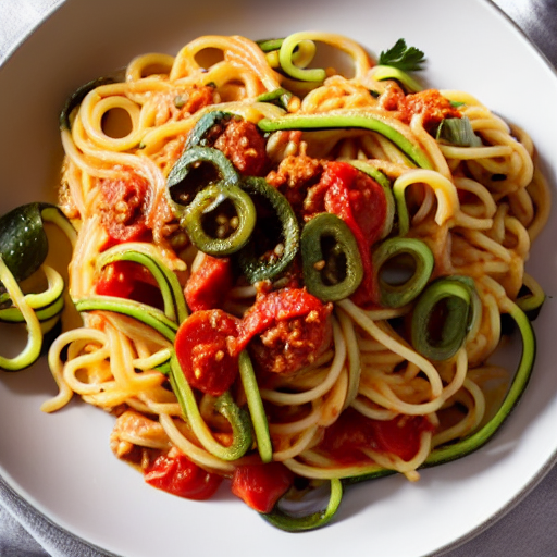 Keto Spaghetti alla Puttanesca