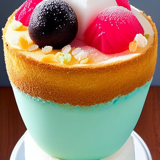 Kakigori Cake