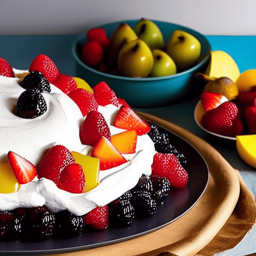 Pavlova aux Fruits
