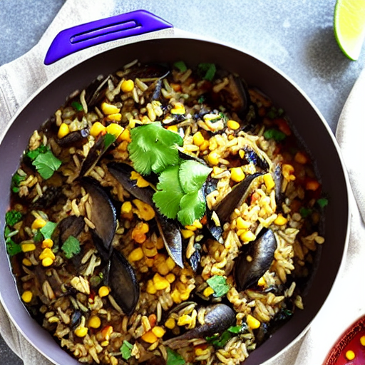 Arroz de Cuitlacoche