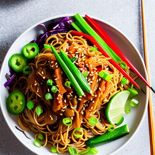 Vegan Yaki Soba