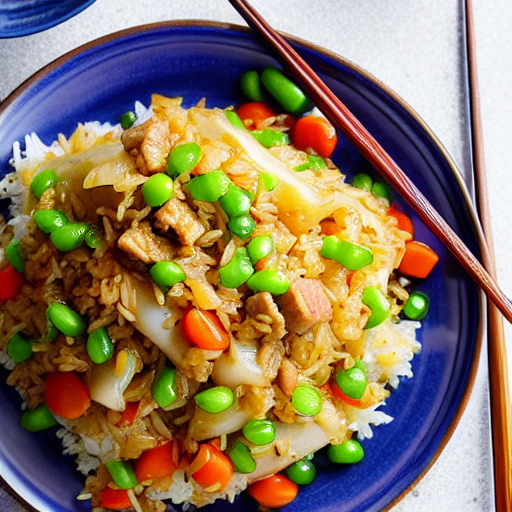 Pork and Cabbage Fried Rice