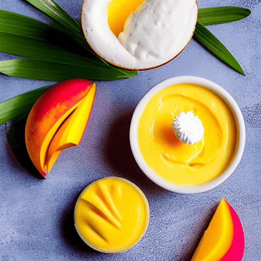 Mango Coconut Sorbet