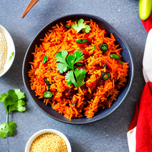 Spicy Harissa Rice