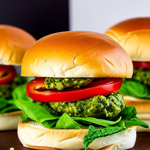 Pesto Chicken Burger