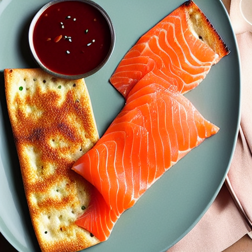 Matzah Brei with Smoked Salmon