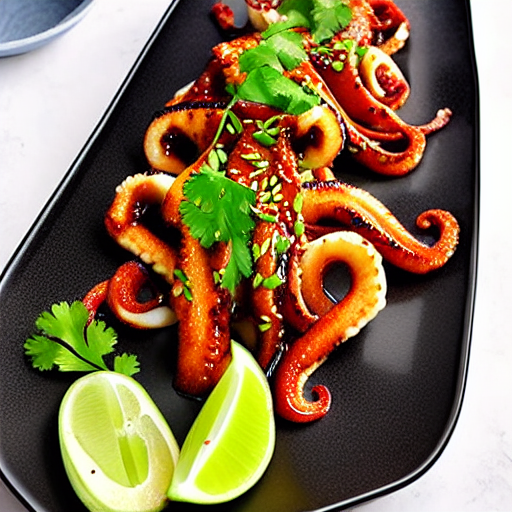 Korean Grilled Squid