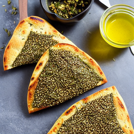 Zaatar Bread