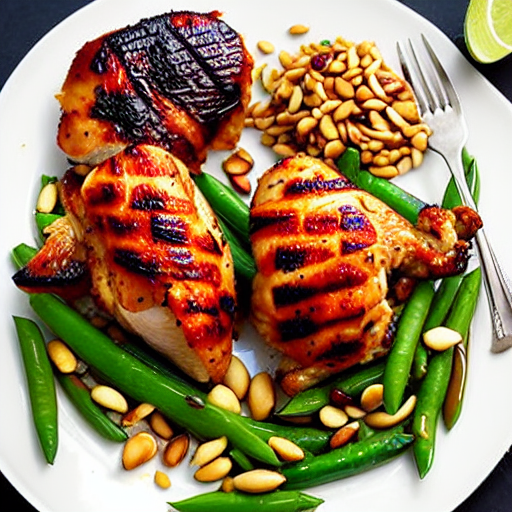 Pine Nut Stuffed Chicken