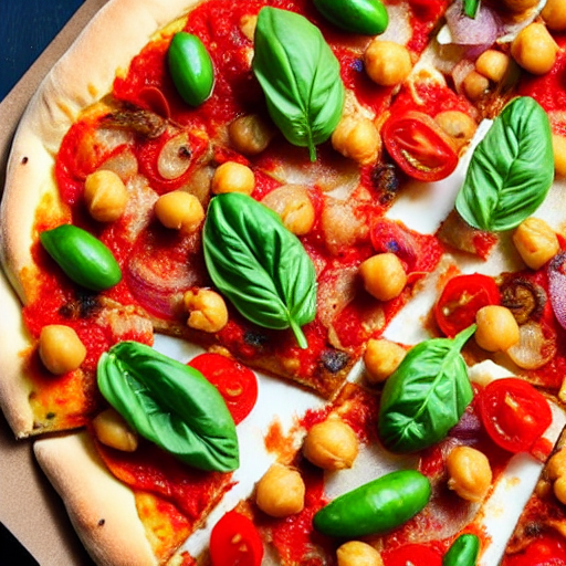 Chickpea Flour Pizza