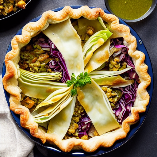 Pork and Cabbage Pie