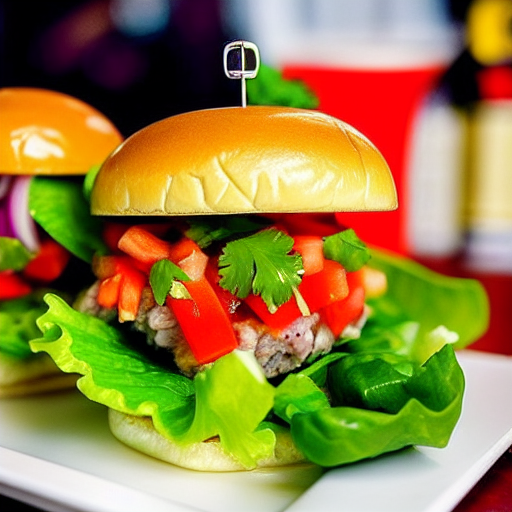 Ceviche Burger