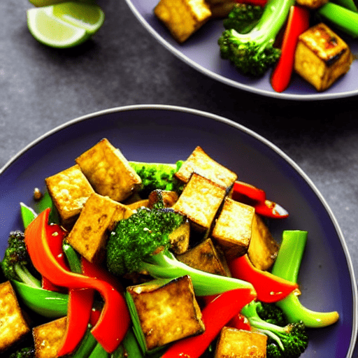 Crispy Vegetable and Tofu Stir-Fry