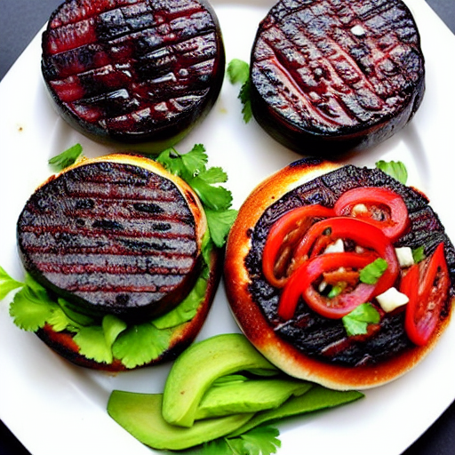 BBQ Portobello Burgers