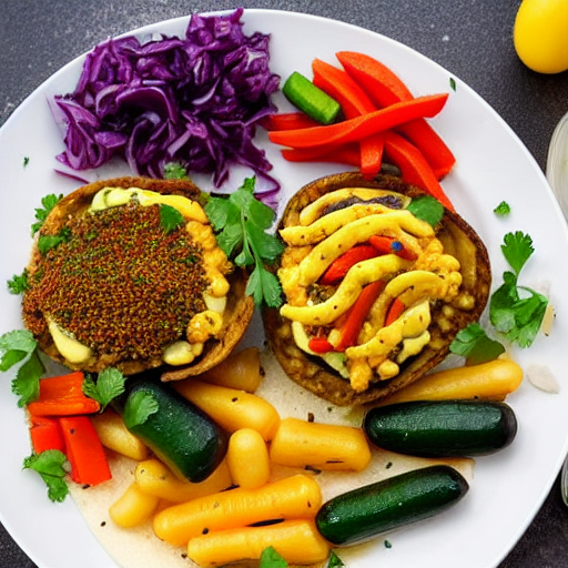 Fırın Kumpir with Vegetables