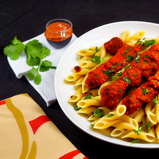 Pasta Tandoori