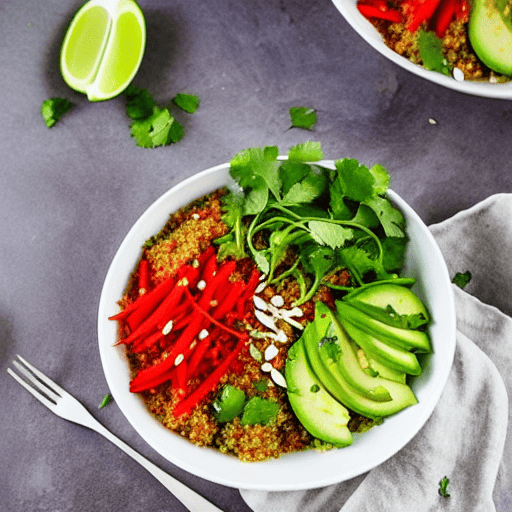 Spicy Quinoa Bowl