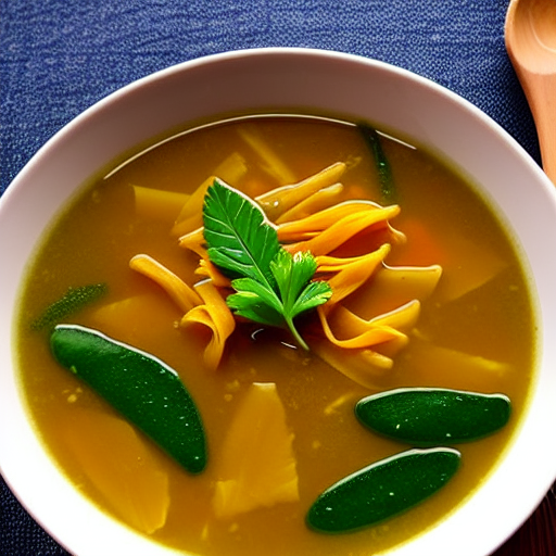 Chrysanthemum Leaf Soup