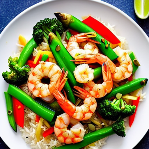 Fish and Shrimp Stir-Fry