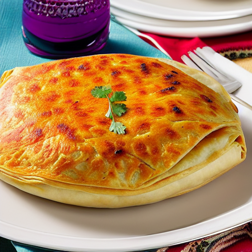 Baked Chicken Bastilla