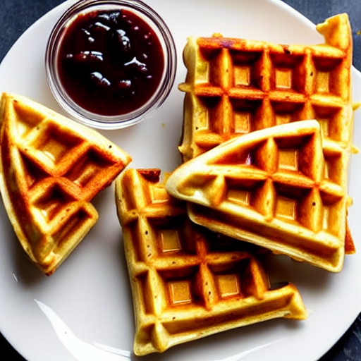 Savory Cheddar Waffles