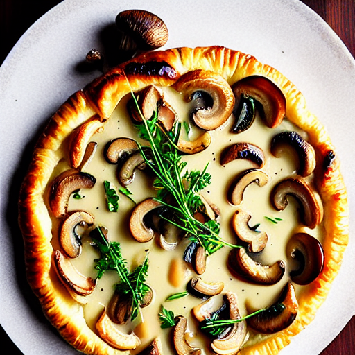 Tarte aux Champignons
