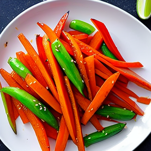 Korean Stir-Fried Carrots