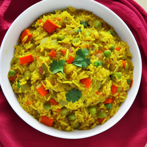 Vegetable Khichdi Rice