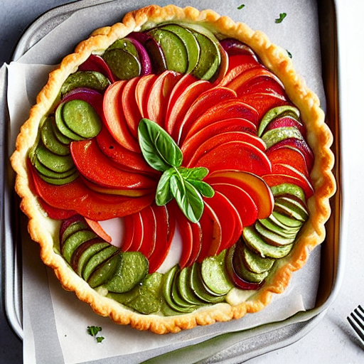 Provençal Vegetable Tart