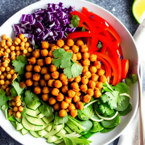 BBQ Chickpea Salad