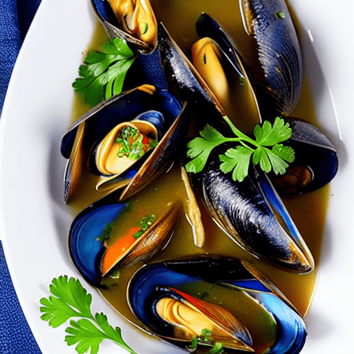 Mussels in Broth