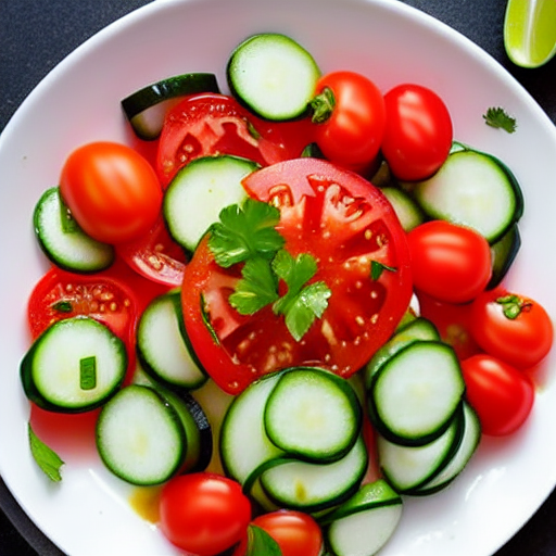 Tomato Cucumber Salad