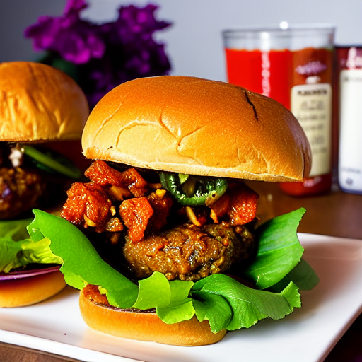 Spicy Tamarind Burger