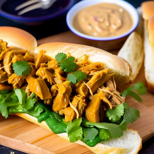 Jackfruit Po' Boy