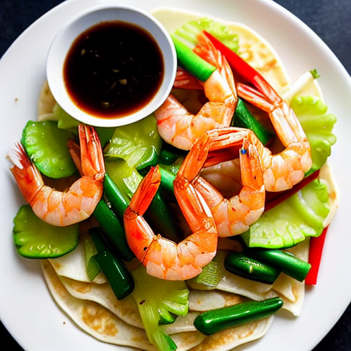 Moo Shu Shrimp