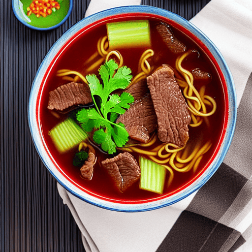 Lanzhou Beef Noodle Soup