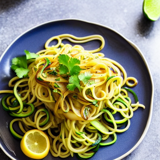 Keto Thai Lemongrass Noodles