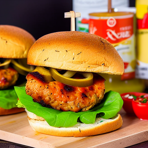 Hamburguesa de Pollo
