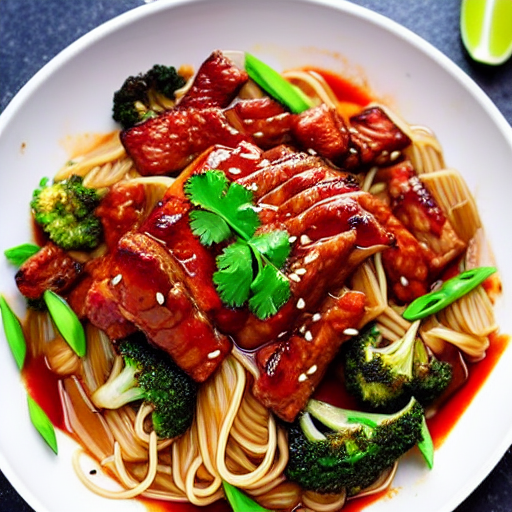 Lanzhou BBQ Noodles