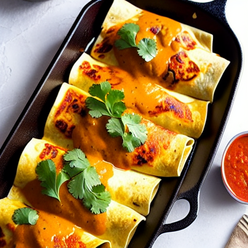 Cauliflower Enchiladas