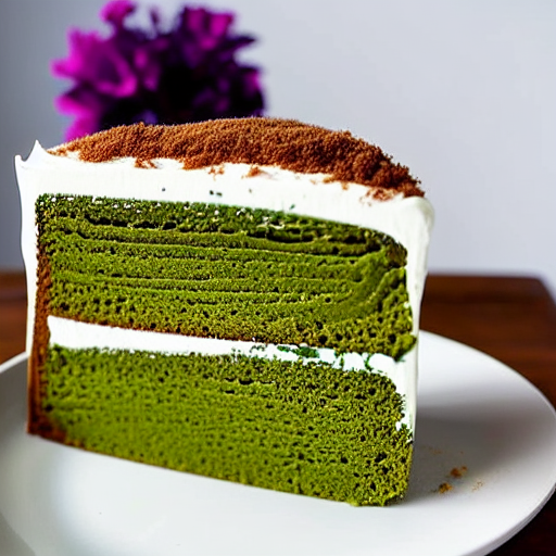 Dairy-Free Matcha Cake